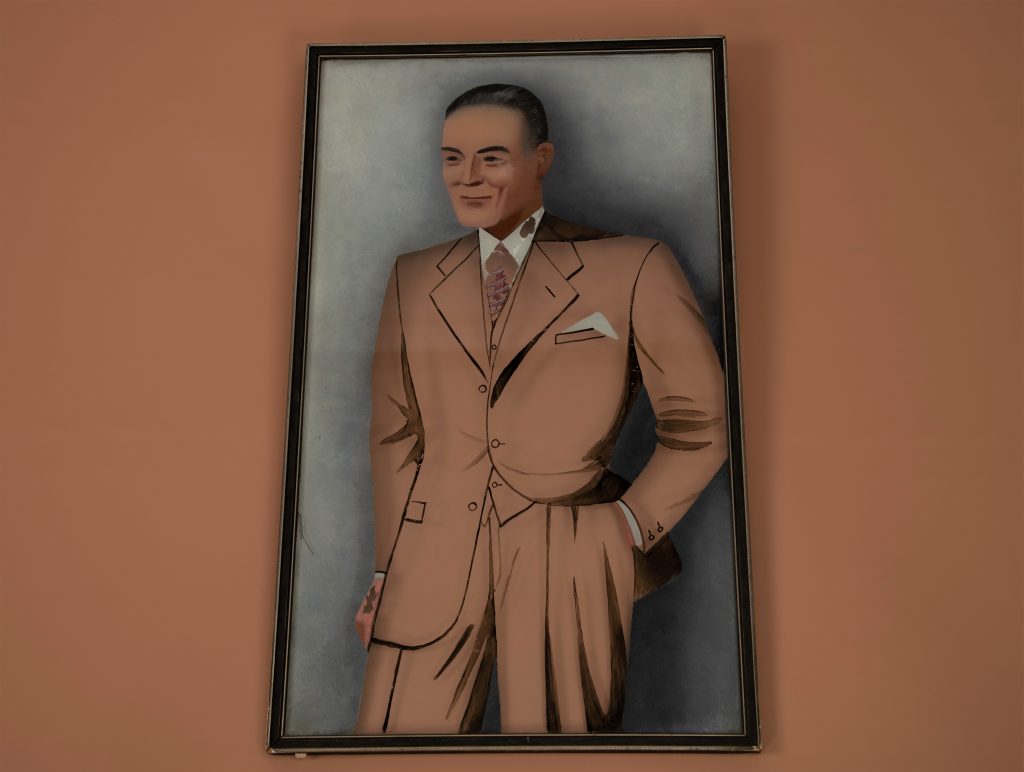 Dressplansje fra 1930.